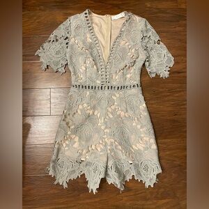 ASTR the Label Lace Romper Size XS